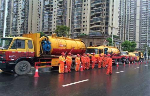 文罗镇市政管道清淤
